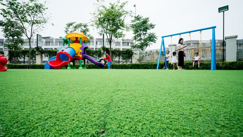 Trâu Ngon Quán có sân chơi trẻ em rộng 300m2