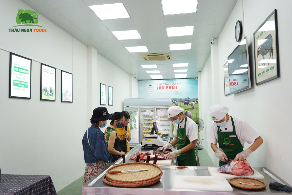 Trâu Ngon Foods - Chuỗi cửa hàng thực phẩm sạch chuyên trâu đầu tiên của Việt Nam
