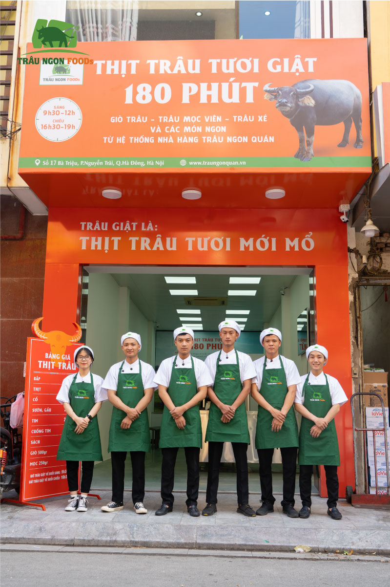 Trâu Ngon Foods - Chuỗi cửa hàng thực phẩm sạch chuyên trâu đầu tiên của Việt Nam