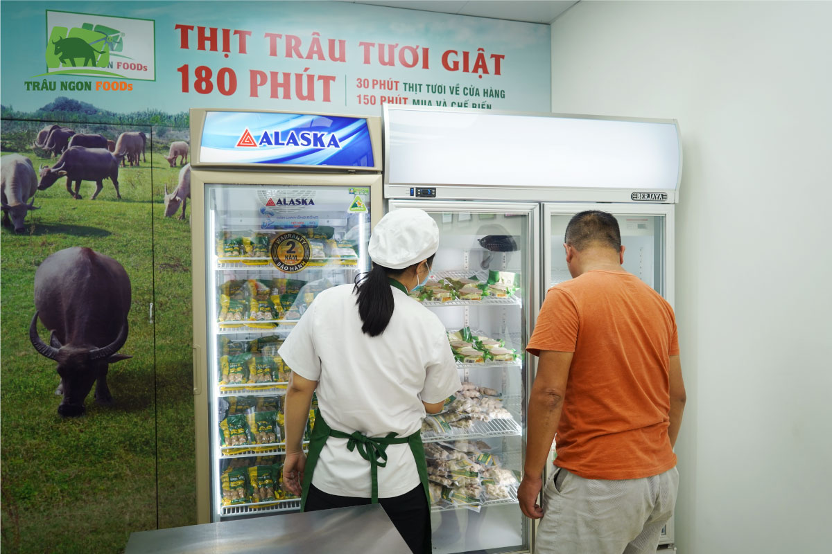 TRÂU NGON FOODS NGUYỄN TRƯỜNG TỘ Địa chỉ Số 125 Nguyễn Trường Tộ, Ba Đình, Hà Nội.