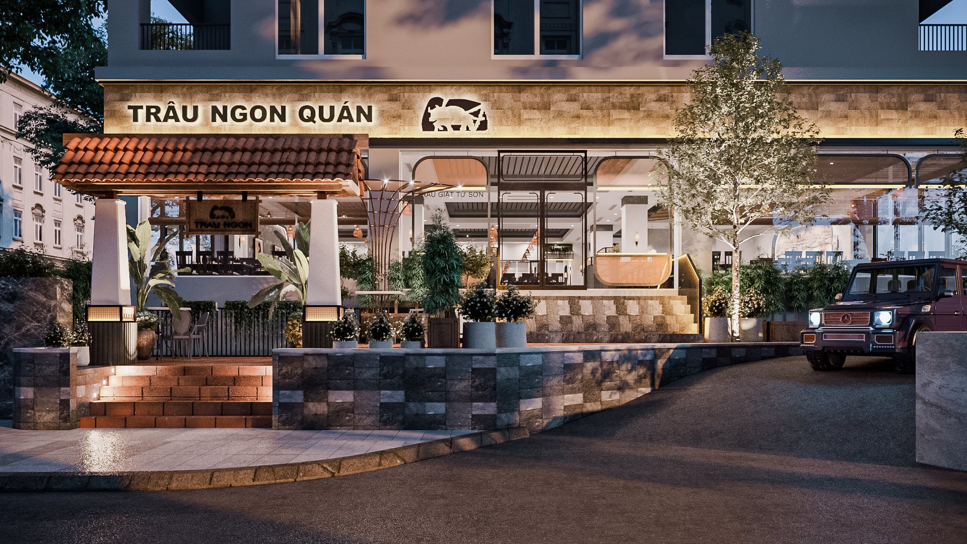 Bật Mí Hình Ảnh Không Gian Trâu Ngon Quán 15 Lê Văn Thiêm - Sắp Khai ...