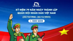 22/12 - Mừng ngày thành lập Quân đội Nhân dân Việt Nam